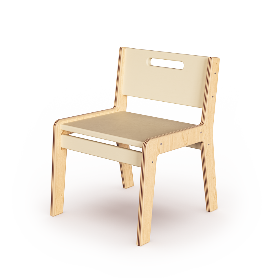 Cream discount wooden chair