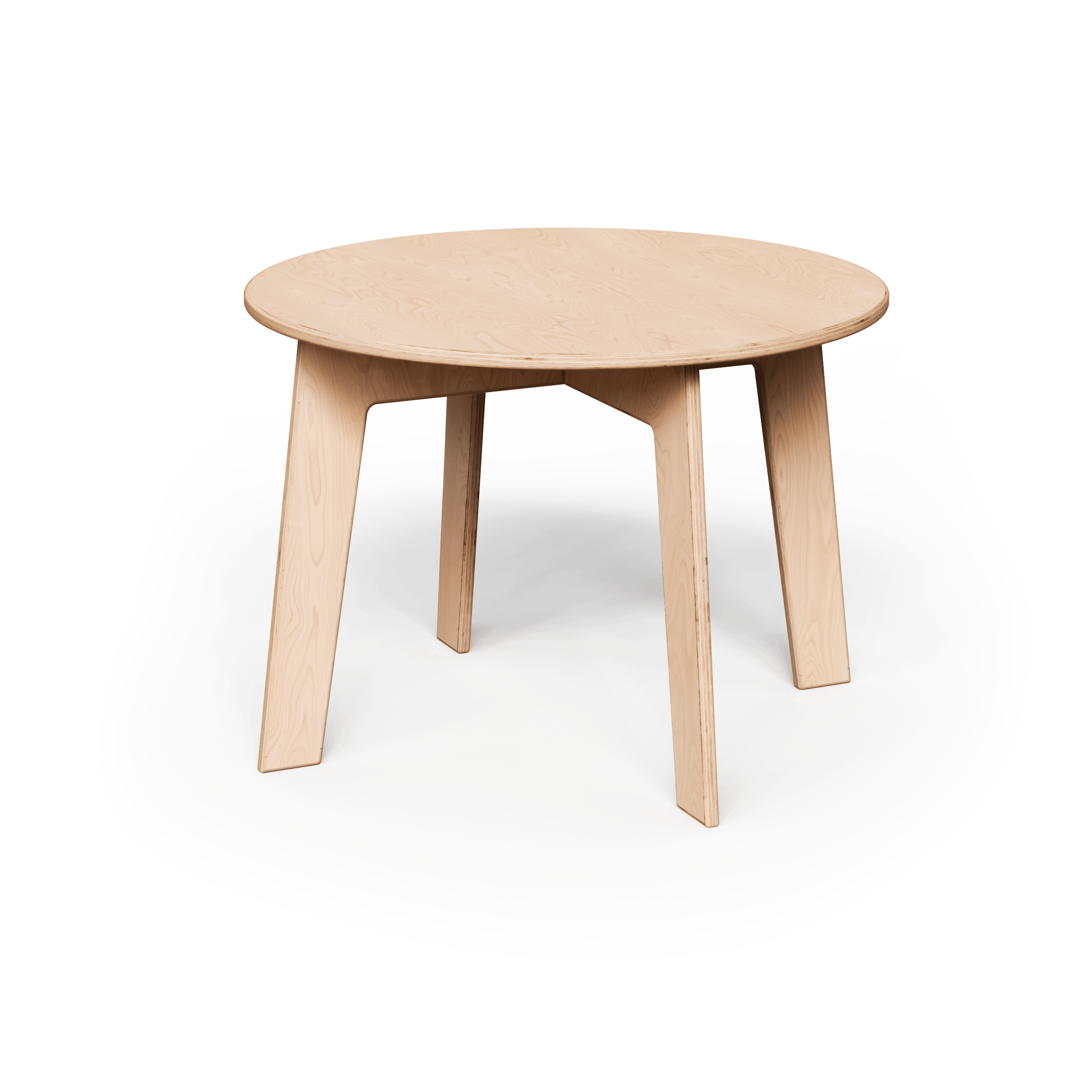 Circular discount kids table