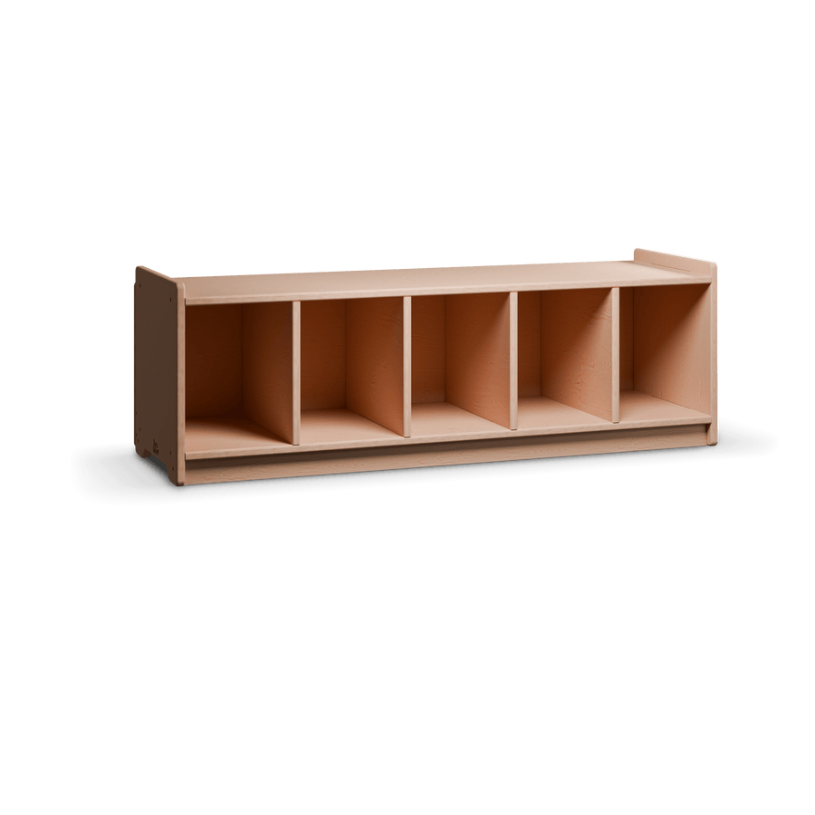 Five Section Seat Locker - 48X15X16